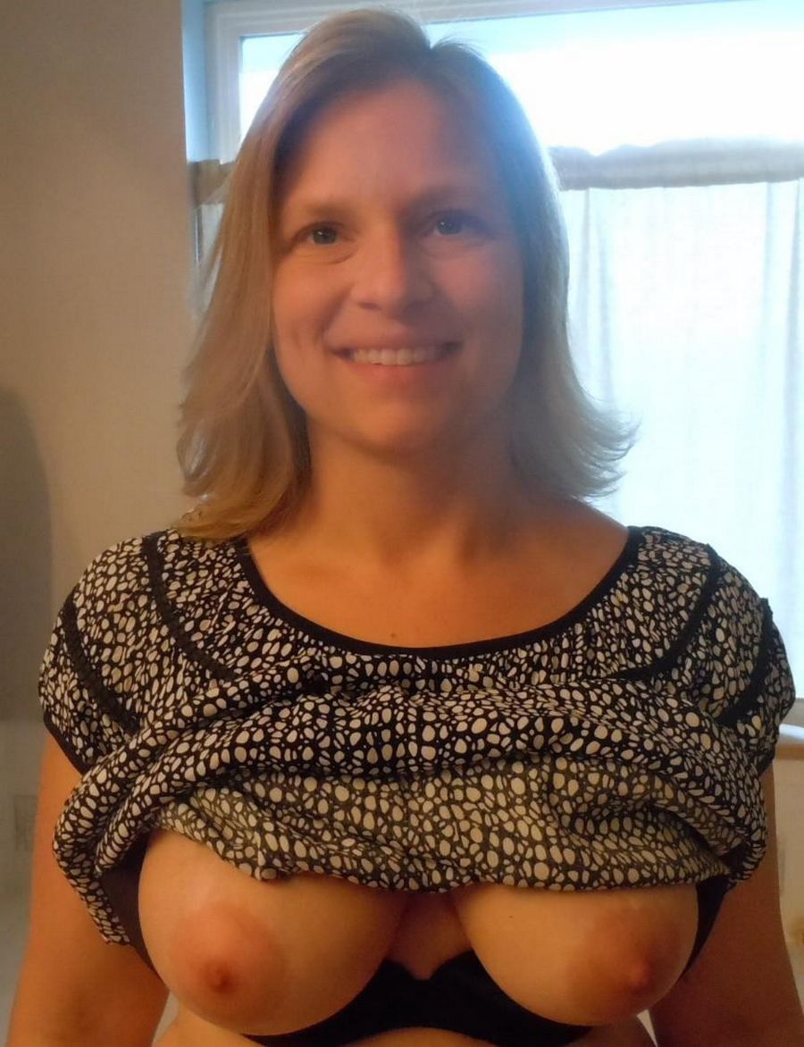 Blonde Mom Tits